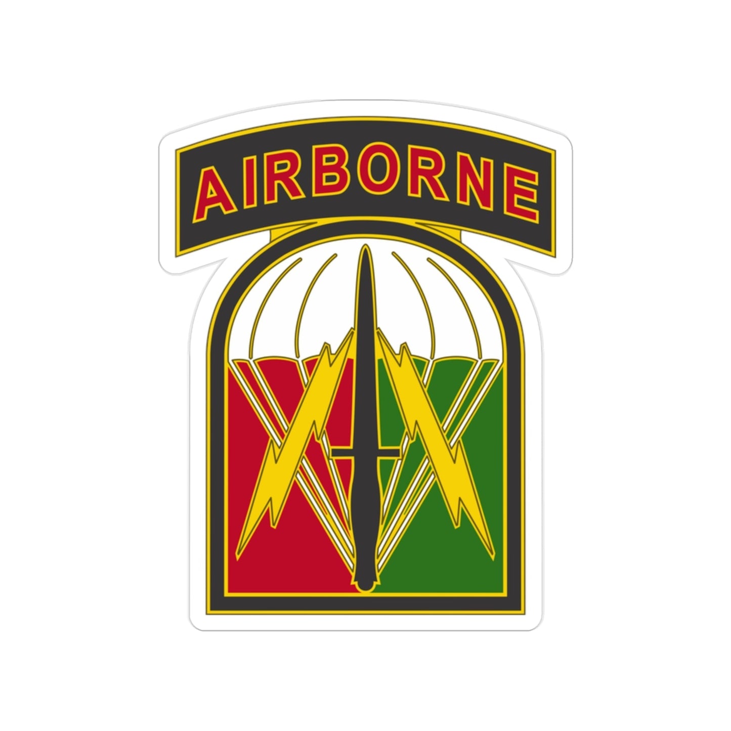 528 Sustainment Brigade 2 (U.S. Army) Transparent STICKER Die-Cut Vinyl Decal-2 Inch-The Sticker Space