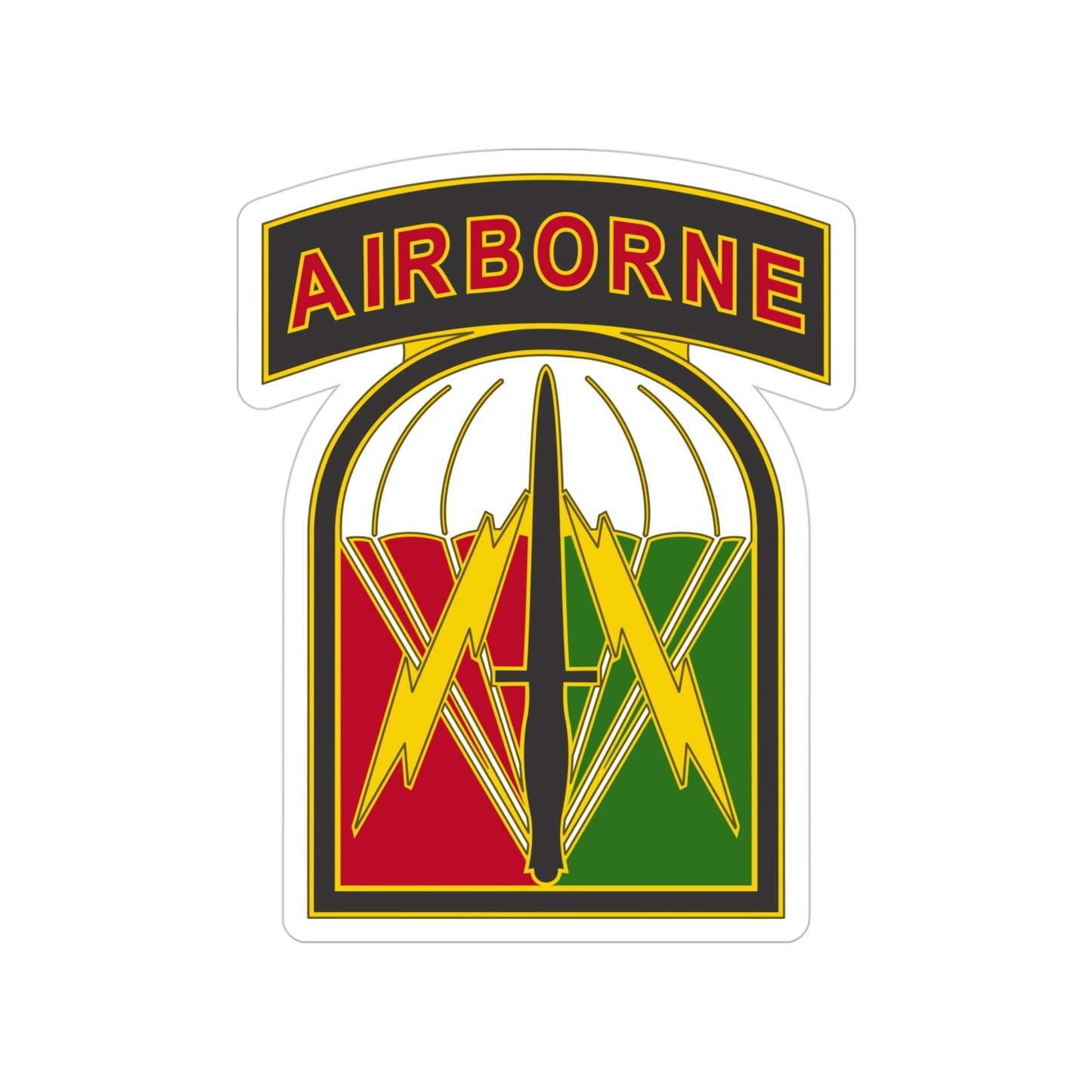 528 Sustainment Brigade 2 (U.S. Army) Transparent STICKER Die-Cut Vinyl Decal-4 Inch-The Sticker Space