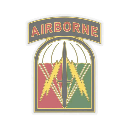 528 Sustainment Brigade 2 (U.S. Army) STICKER Vinyl Kiss-Cut Decal 2 Inch Transparent - The Sticker Space