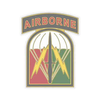 528 Sustainment Brigade 2 (U.S. Army) STICKER Vinyl Kiss-Cut Decal 3 Inch Transparent - The Sticker Space