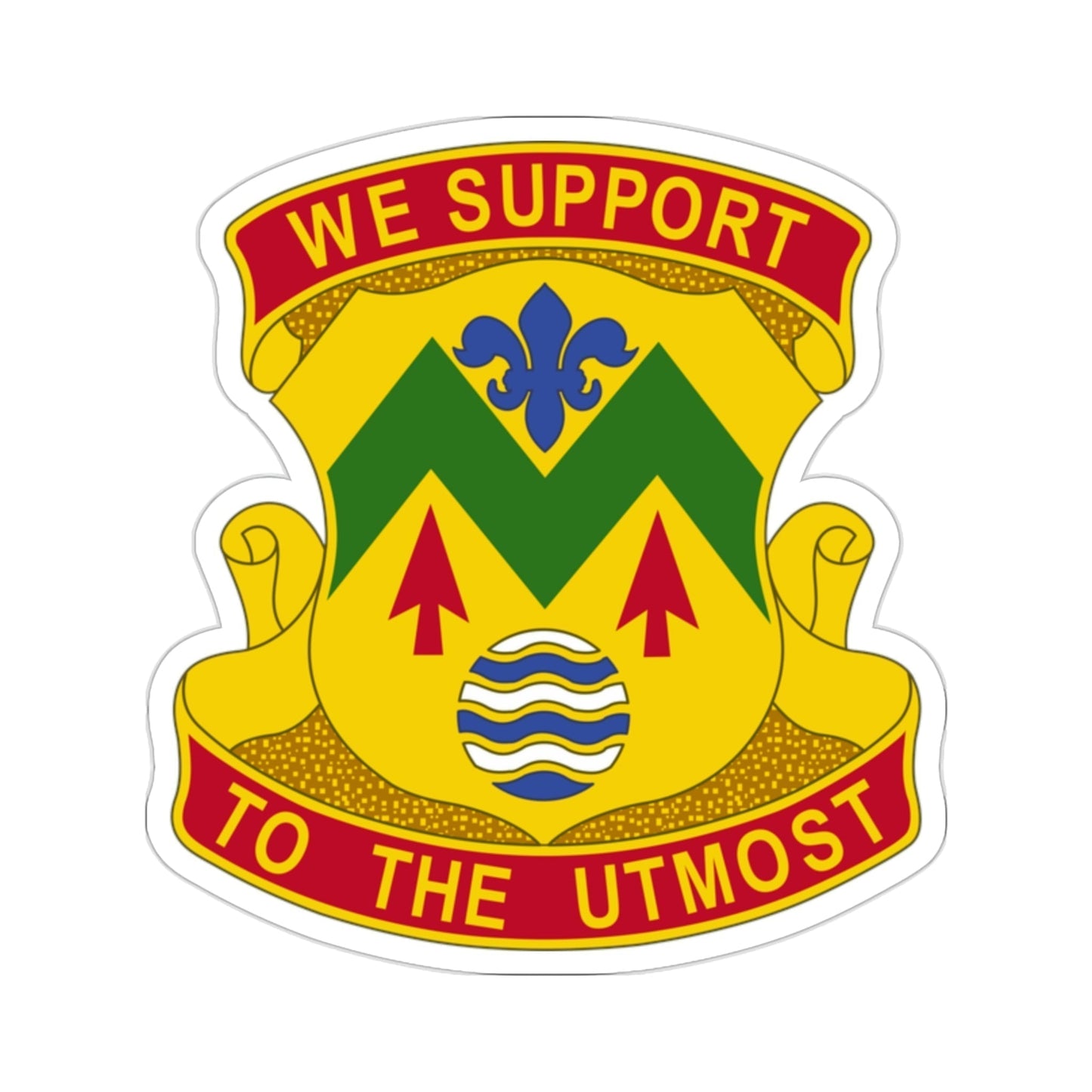 528 Sustainment Brigade (U.S. Army) STICKER Vinyl Die-Cut Decal-2 Inch-The Sticker Space