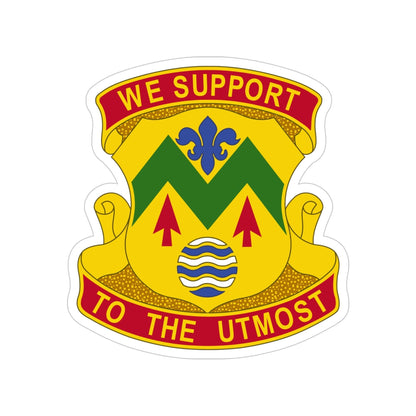 528 Sustainment Brigade (U.S. Army) Transparent STICKER Die-Cut Vinyl Decal-4 Inch-The Sticker Space