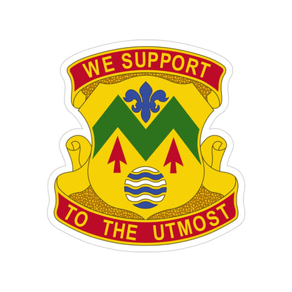 528 Sustainment Brigade (U.S. Army) Transparent STICKER Die-Cut Vinyl Decal-6 Inch-The Sticker Space