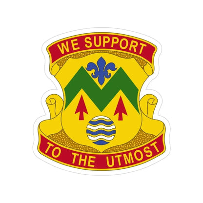 528 Sustainment Brigade (U.S. Army) Transparent STICKER Die-Cut Vinyl Decal - The Sticker Space