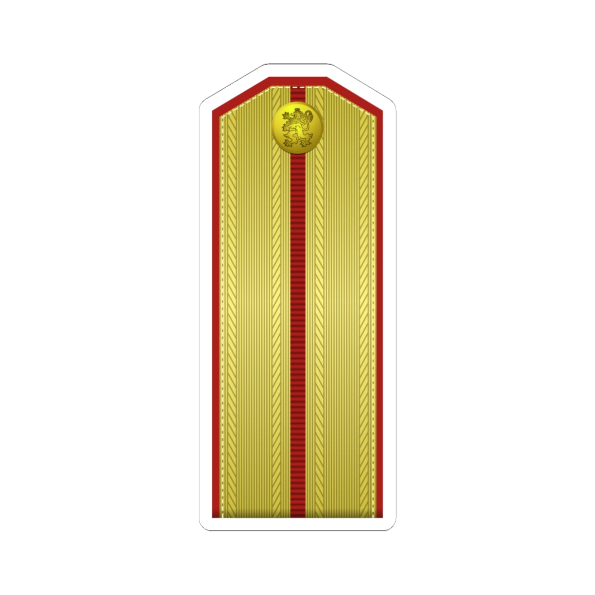 Bulgaria Army OR 9 (Bulgaria) (Military Rank) STICKER Vinyl Kiss-Cut Decal