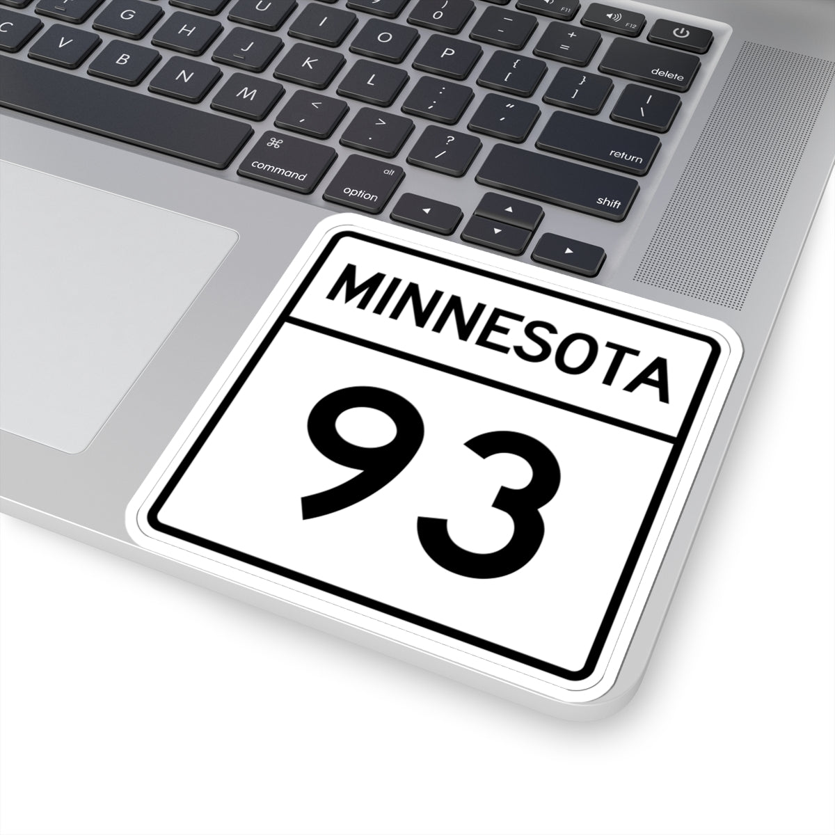 MN-93 1948 (Minnesota) (Road Sign) STICKER Vinyl Kiss-Cut Decal