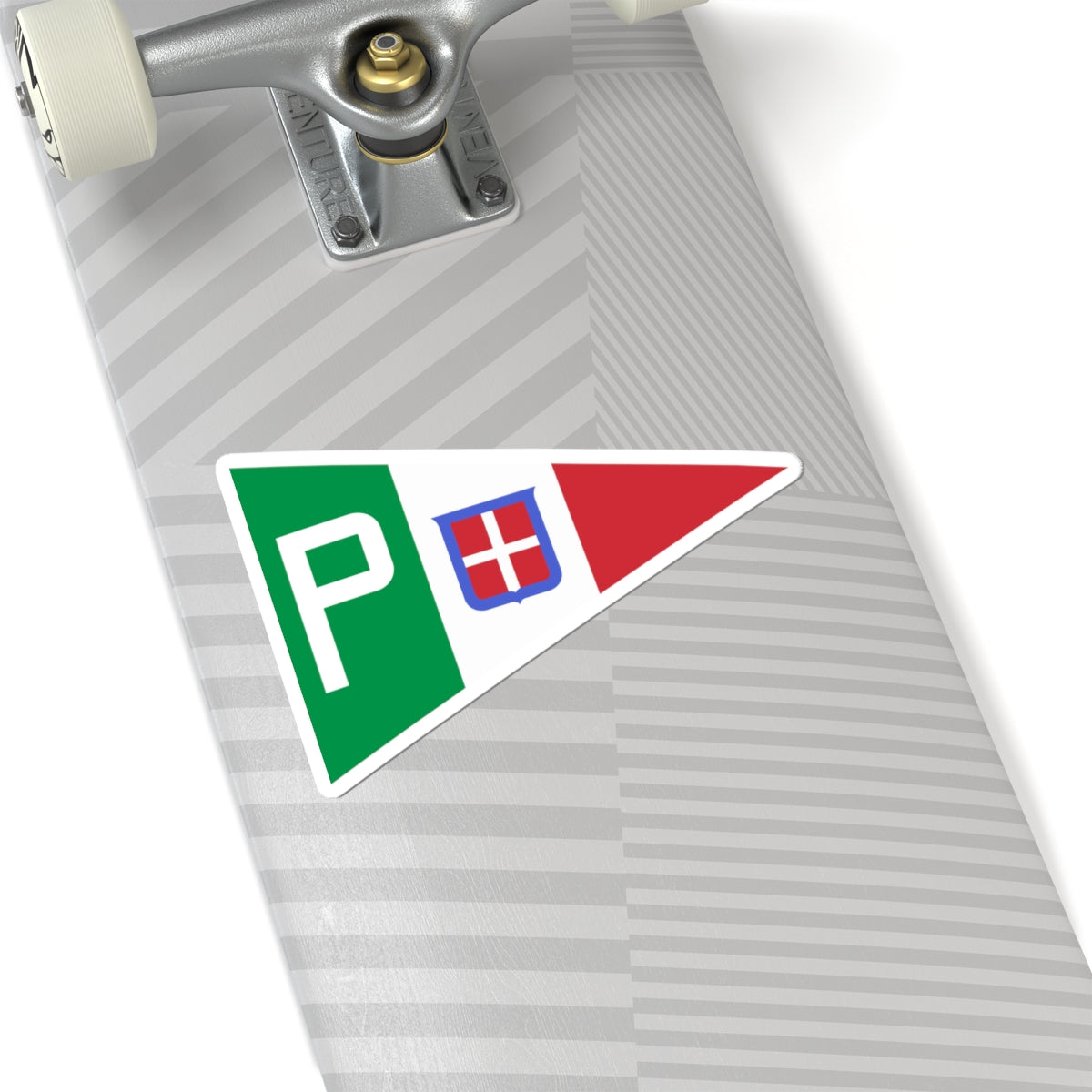 Burgee of mail ships of the Regia Marina (Italy) STICKER Vinyl Kiss-Cut Decal