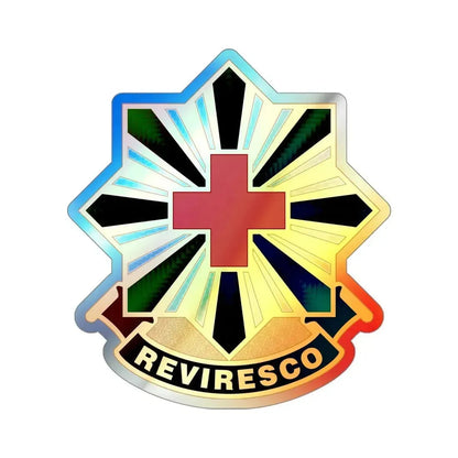 528th Hospital Center (U.S. Army) Holographic STICKER Die-Cut Vinyl Decal - The Sticker Space
