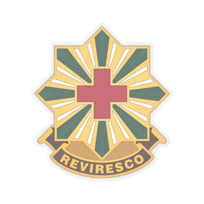 528th Hospital Center (U.S. Army) STICKER Vinyl Kiss-Cut Decal 4 Inch Transparent - The Sticker Space