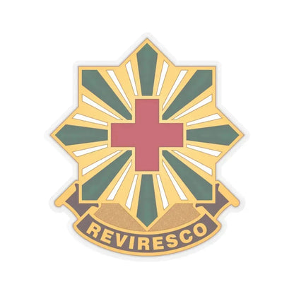 528th Hospital Center (U.S. Army) STICKER Vinyl Kiss-Cut Decal 6 Inch Transparent - The Sticker Space