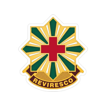 528th Hospital Center (U.S. Army) Transparent STICKER Die-Cut Vinyl Decal 2 Inch - The Sticker Space