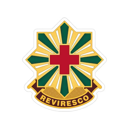 528th Hospital Center (U.S. Army) Transparent STICKER Die-Cut Vinyl Decal 3 Inch - The Sticker Space