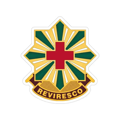 528th Hospital Center (U.S. Army) Transparent STICKER Die-Cut Vinyl Decal 6 Inch - The Sticker Space