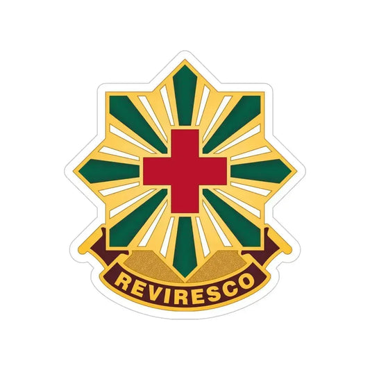 528th Hospital Center (U.S. Army) Transparent STICKER Die-Cut Vinyl Decal 6 Inch - The Sticker Space