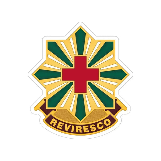 528th Hospital Center (U.S. Army) Transparent STICKER Die-Cut Vinyl Decal 6 Inch - The Sticker Space
