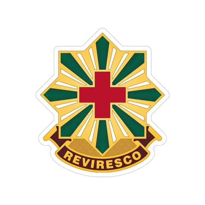 528th Hospital Center (U.S. Army) Transparent STICKER Die-Cut Vinyl Decal - The Sticker Space