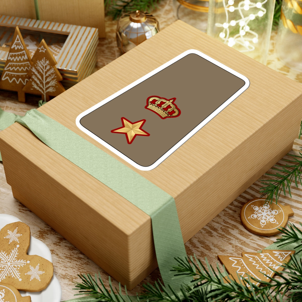 11. KLF LTC (Kuwait) (Military Rank) STICKER Vinyl Kiss-Cut Decal