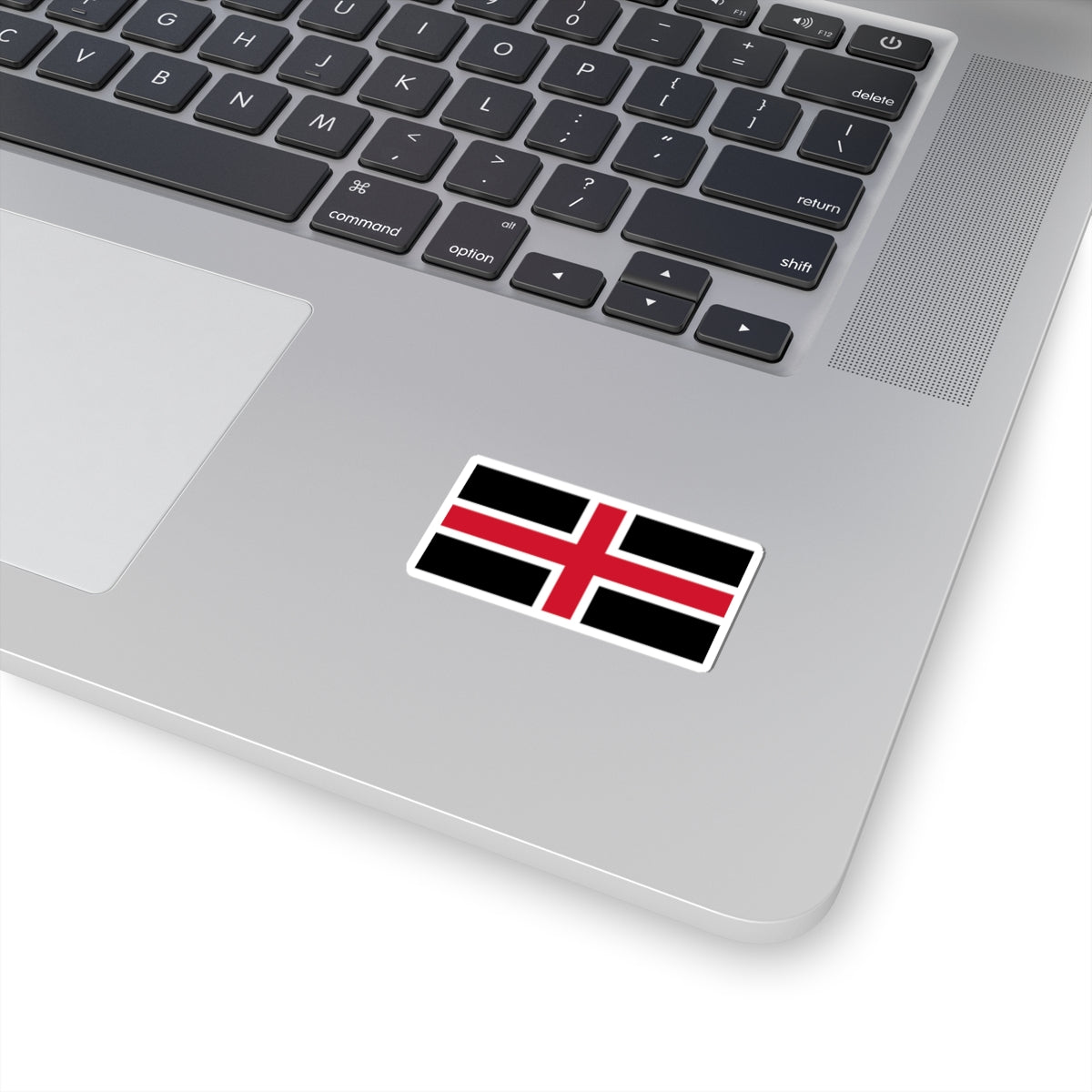 Flag of Durham (England) STICKER Vinyl Kiss-Cut Decal