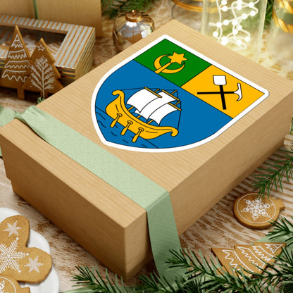 Béni Saf Coat of Arms French Algeria (Algeria) (Coat of Arms) STICKER Vinyl Kiss-Cut Decal