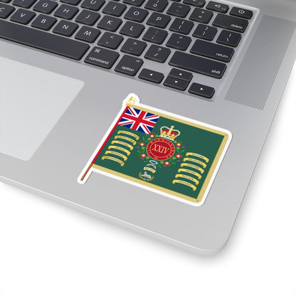 Warwickshire Regimental Colours (United Kingdom) STICKER Vinyl Kiss-Cut Decal