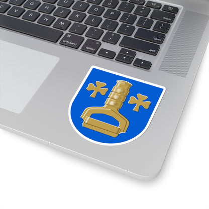 Äetsä.vaakuna (Finland) (Coat of Arms) STICKER Vinyl Kiss-Cut Decal