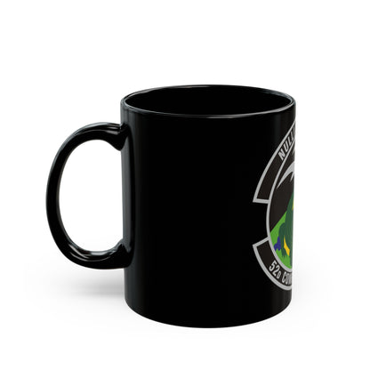 52d Combat Communications Squadron (U.S. Air Force) Black Coffee Mug-The Sticker Space