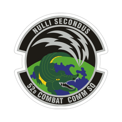 52d Combat Communications Squadron (U.S. Air Force) STICKER Vinyl Die-Cut Decal-2 Inch-The Sticker Space