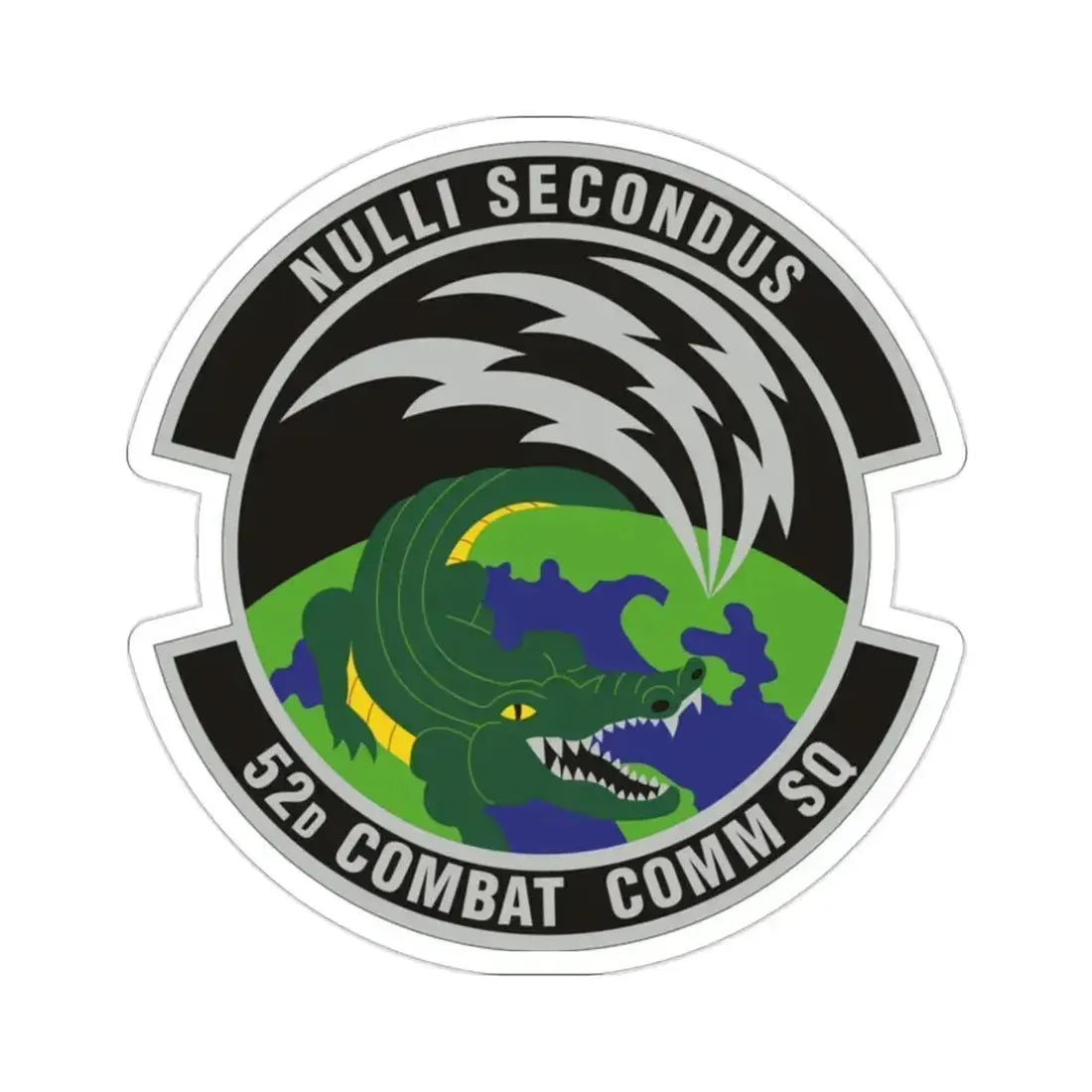 52d Combat Communications Squadron (U.S. Air Force) STICKER Vinyl Die-Cut Decal 2 Inch - The Sticker Space