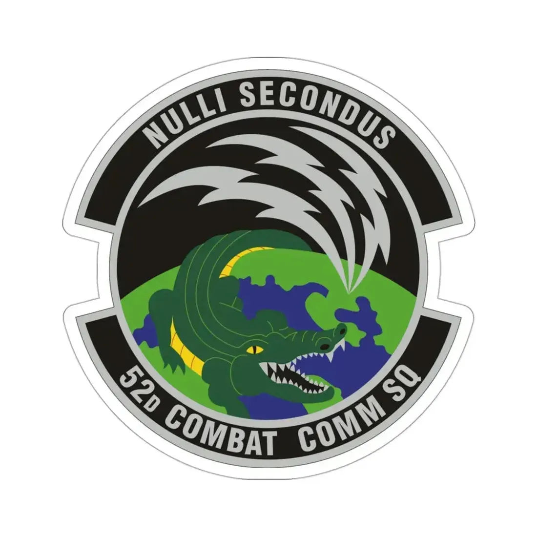 52d Combat Communications Squadron (U.S. Air Force) STICKER Vinyl Die-Cut Decal - The Sticker Space