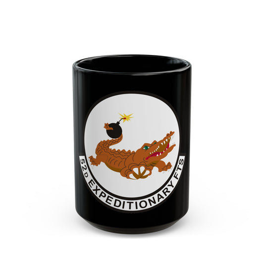 52d Expeditionary Flying Training Squadron (U.S. Air Force) Black Coffee Mug-15oz-The Sticker Space