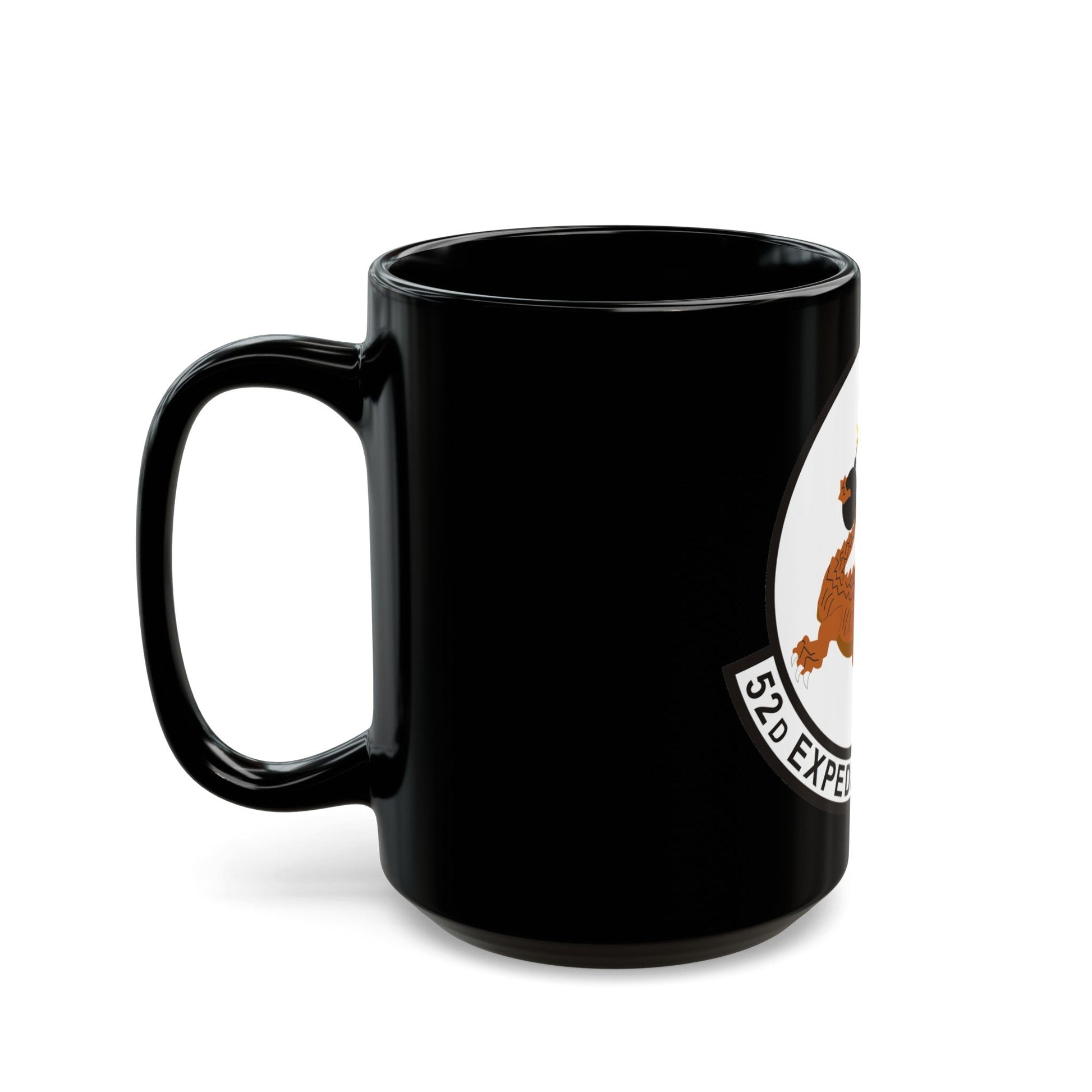 52d Expeditionary Flying Training Squadron (U.S. Air Force) Black Coffee Mug-The Sticker Space