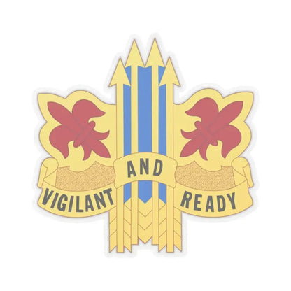 52nd Air Defense Artillery Brigade (U.S. Army) STICKER Vinyl Kiss-Cut Decal 6 Inch Transparent - The Sticker Space