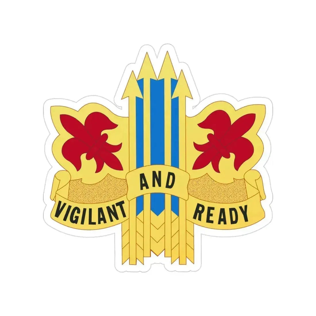 52nd Air Defense Artillery Brigade (U.S. Army) Transparent STICKER Die-Cut Vinyl Decal 3 Inch - The Sticker Space