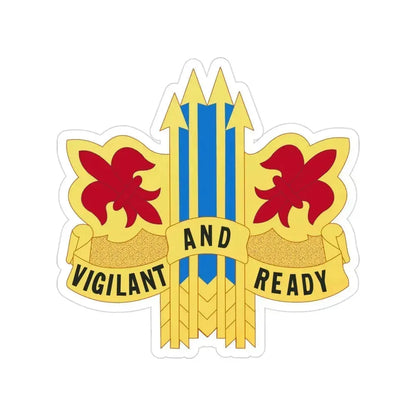 52nd Air Defense Artillery Brigade (U.S. Army) Transparent STICKER Die-Cut Vinyl Decal 3 Inch - The Sticker Space