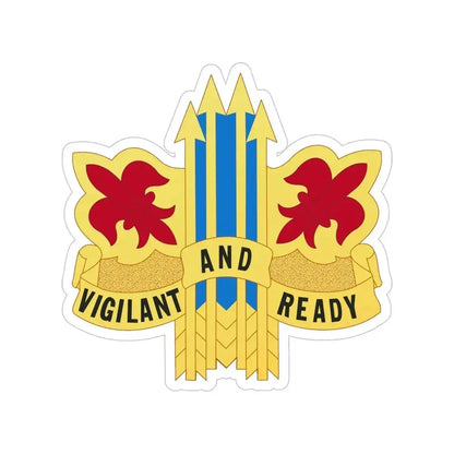 52nd Air Defense Artillery Brigade (U.S. Army) Transparent STICKER Die-Cut Vinyl Decal 5 Inch - The Sticker Space