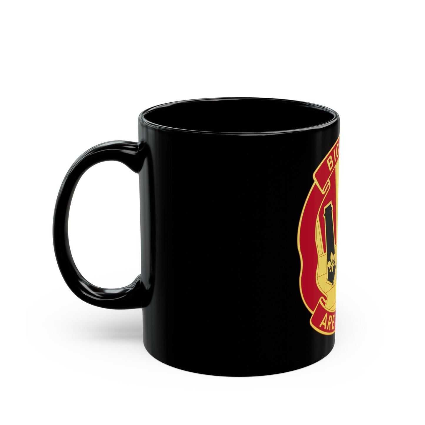 52nd Artillery Group (U.S. Army) Black Coffee Mug-The Sticker Space