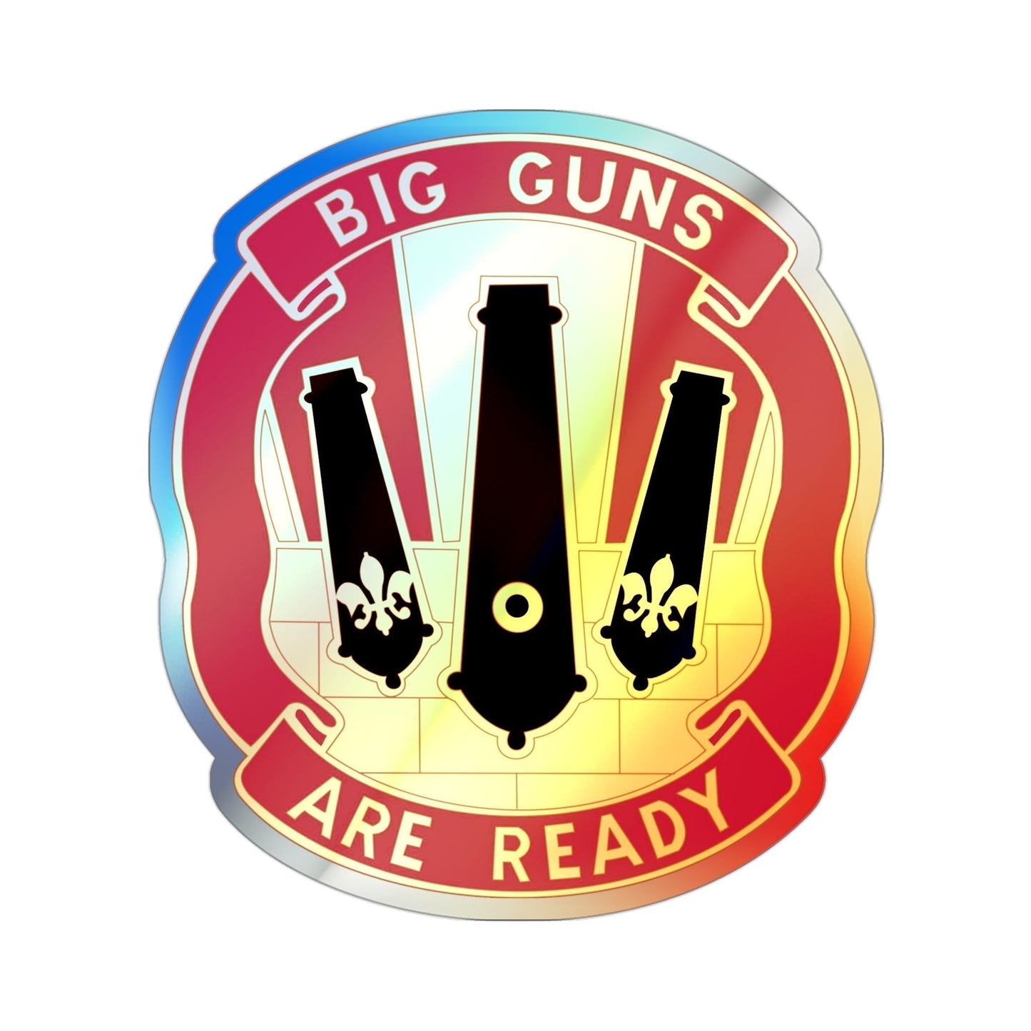 52nd Artillery Group (U.S. Army) Holographic STICKER Die-Cut Vinyl Decal-3 Inch-The Sticker Space