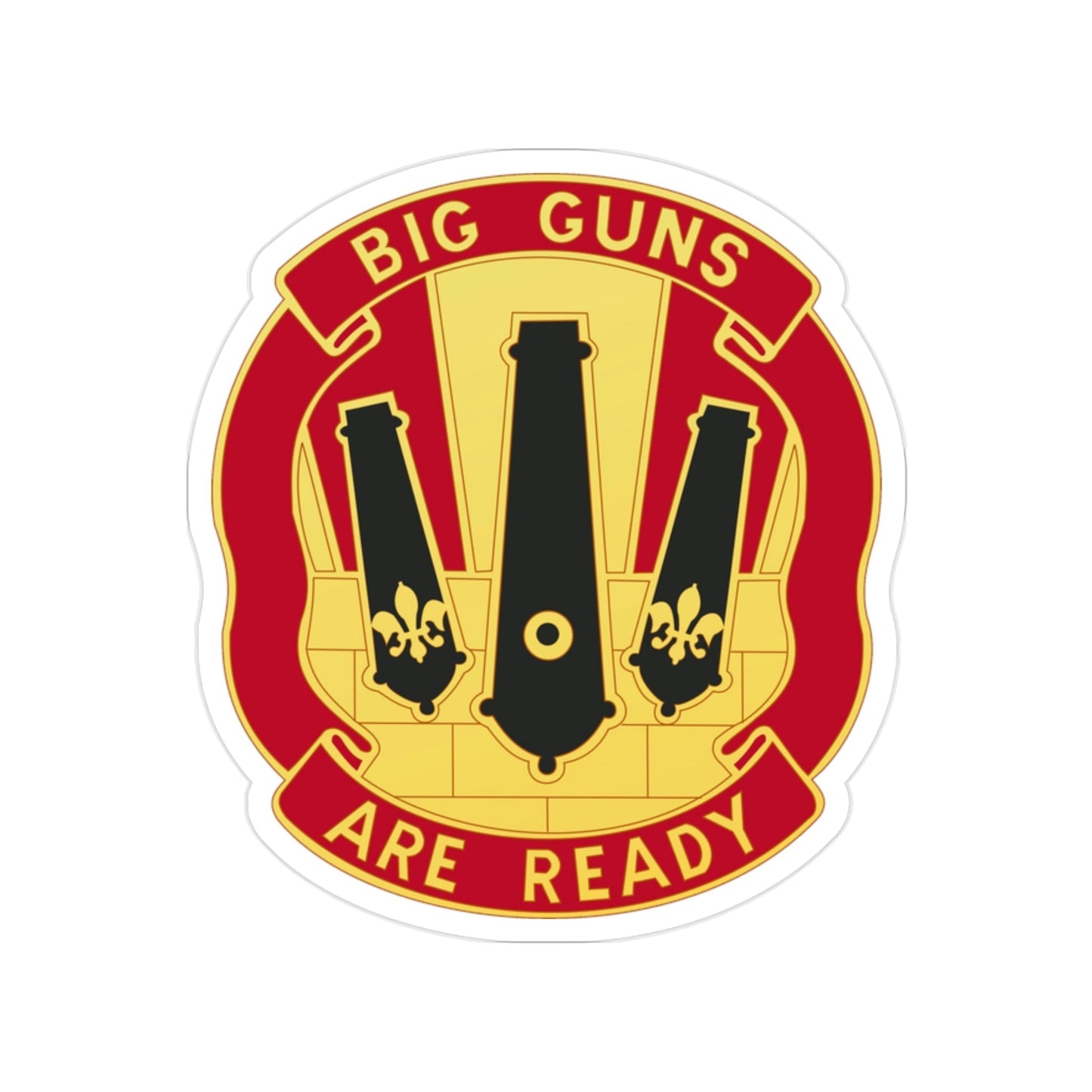 52nd Artillery Group (U.S. Army) Transparent STICKER Die-Cut Vinyl Decal-2 Inch-The Sticker Space