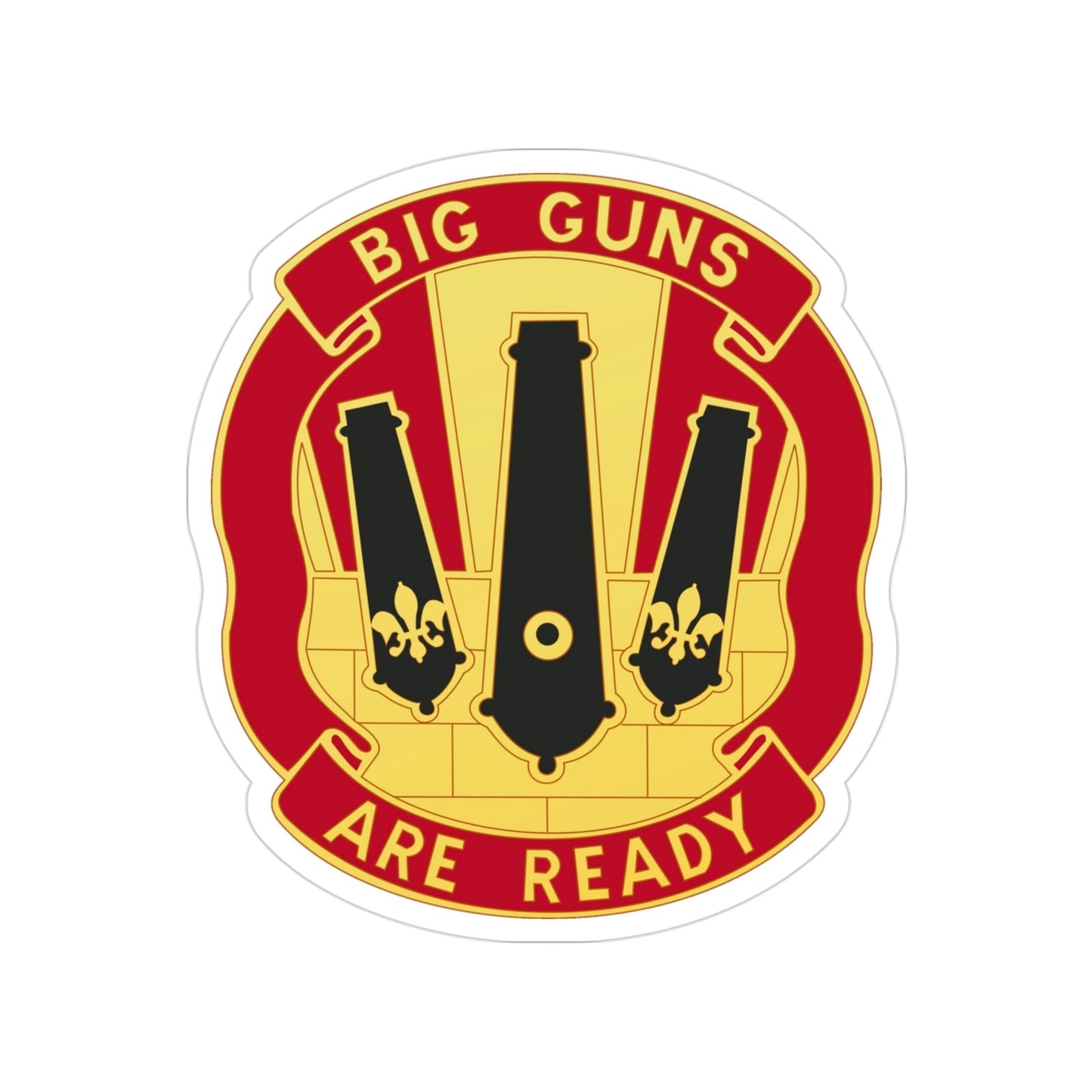 52nd Artillery Group (U.S. Army) Transparent STICKER Die-Cut Vinyl Decal-3 Inch-The Sticker Space