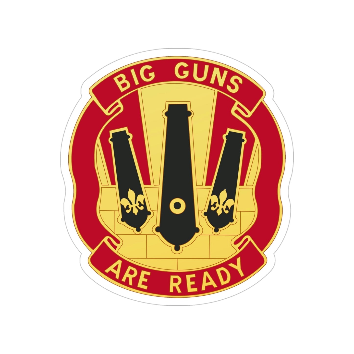 52nd Artillery Group (U.S. Army) Transparent STICKER Die-Cut Vinyl Decal-4 Inch-The Sticker Space