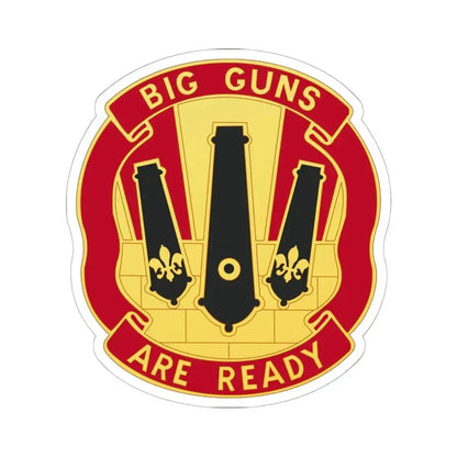 52nd Artillery Group (U.S. Army) STICKER Vinyl Kiss-Cut Decal 6 Inch White - The Sticker Space