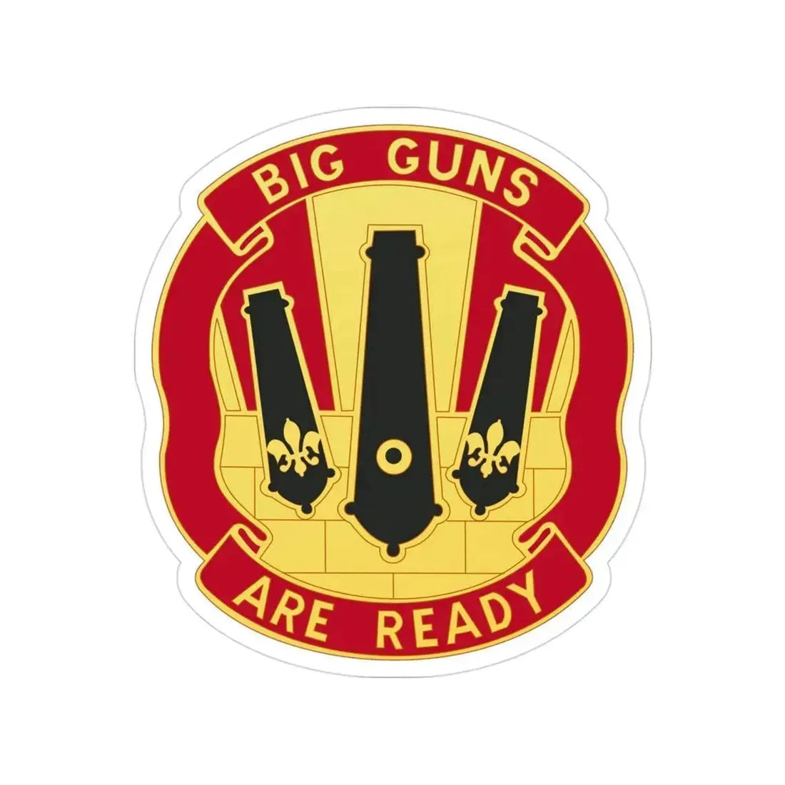 52nd Artillery Group (U.S. Army) Transparent STICKER Die-Cut Vinyl Decal 3 Inch - The Sticker Space
