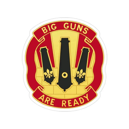 52nd Artillery Group (U.S. Army) Transparent STICKER Die-Cut Vinyl Decal 3 Inch - The Sticker Space