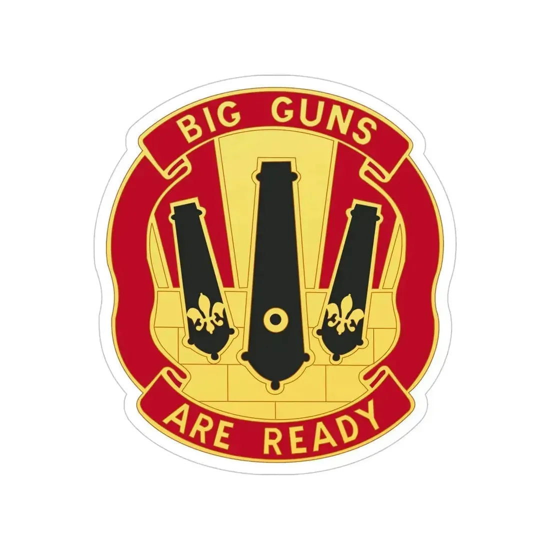 52nd Artillery Group (U.S. Army) Transparent STICKER Die-Cut Vinyl Decal 5 Inch - The Sticker Space