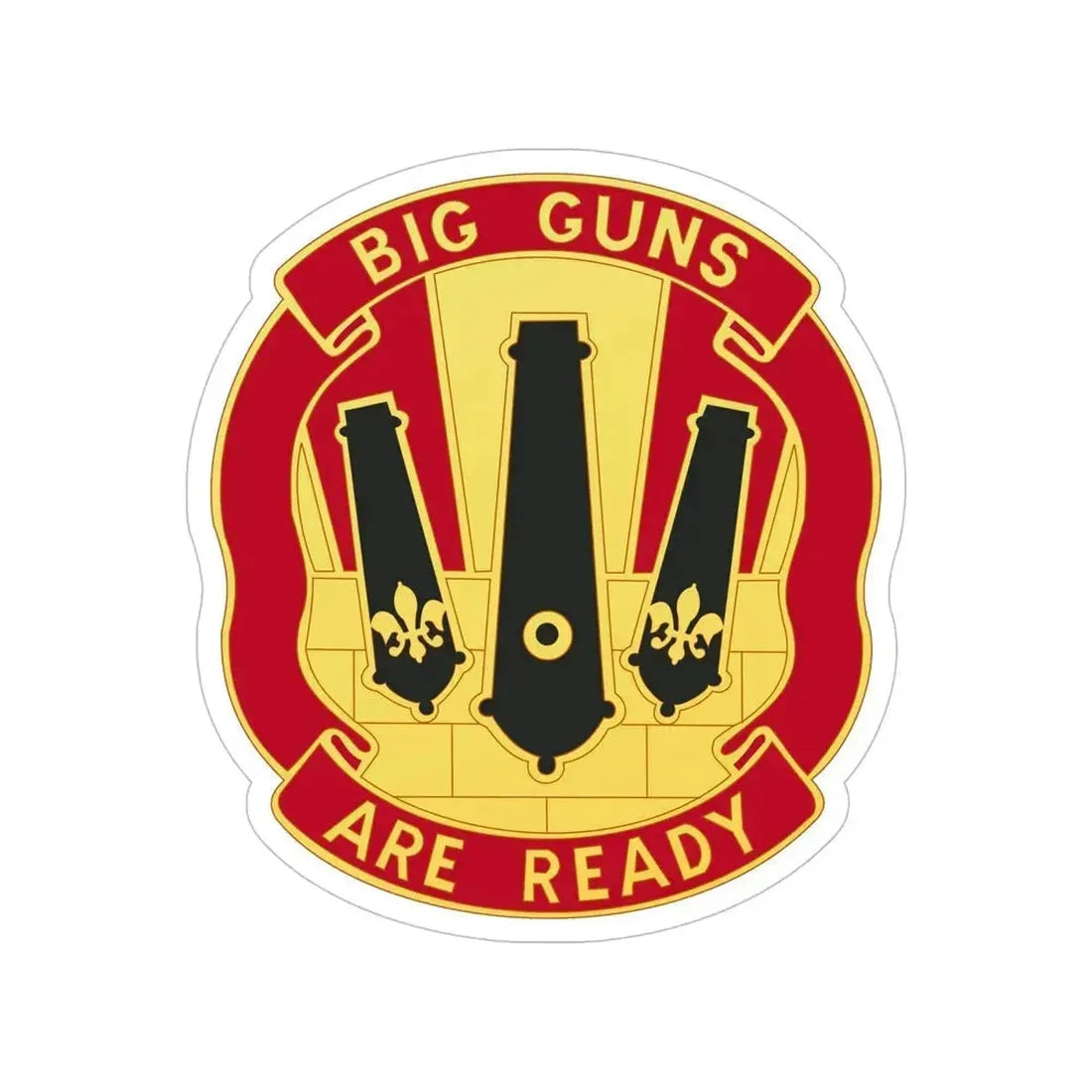 52nd Artillery Group (U.S. Army) Transparent STICKER Die-Cut Vinyl Decal 6 Inch - The Sticker Space