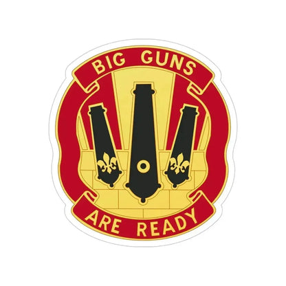 52nd Artillery Group (U.S. Army) Transparent STICKER Die-Cut Vinyl Decal 6 Inch - The Sticker Space