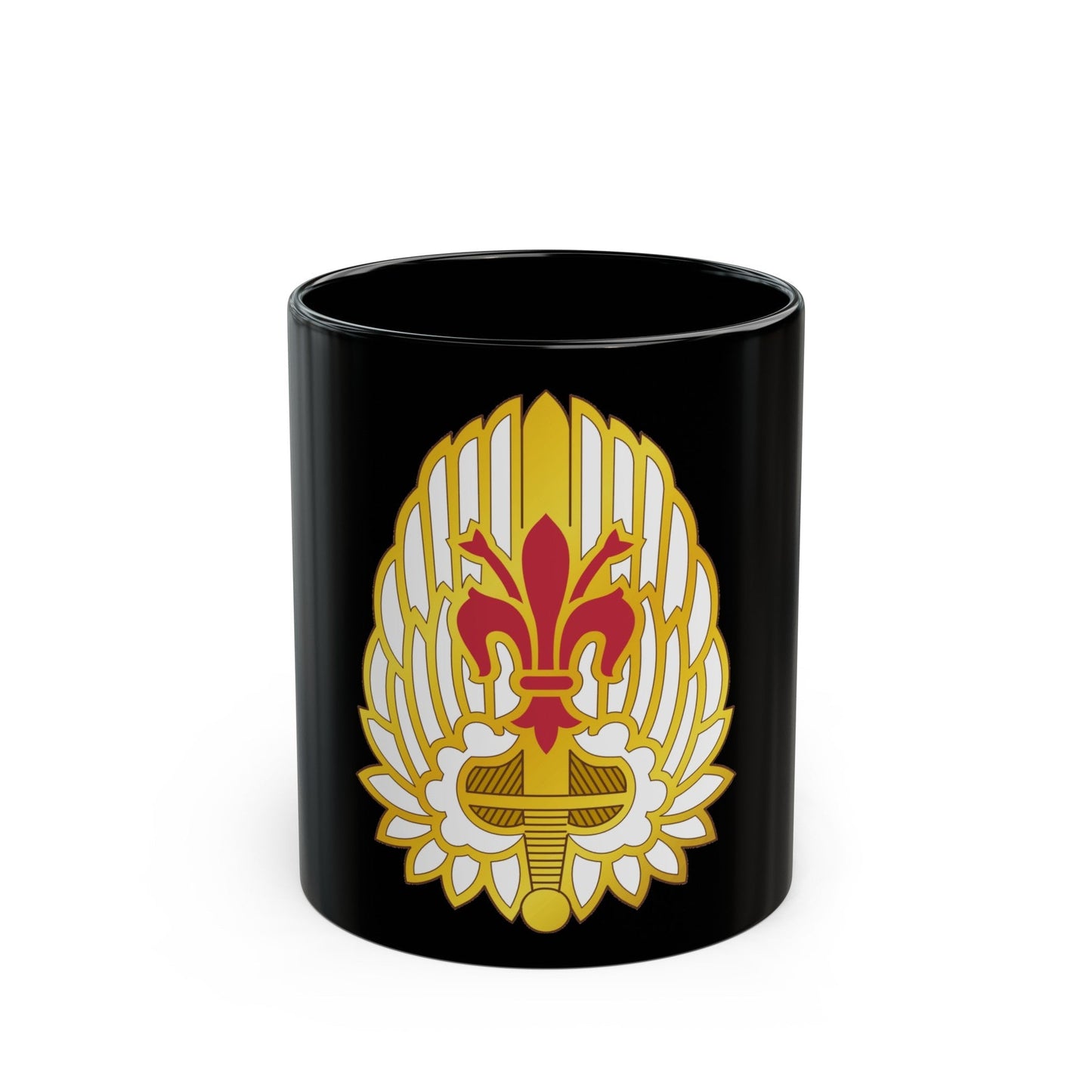 52nd Aviation Regiment (U.S. Army) Black Coffee Mug-11oz-The Sticker Space