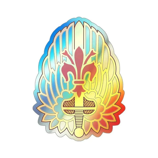 52nd Aviation Regiment (U.S. Army) Holographic STICKER Die-Cut Vinyl Decal 6 Inch Holographic - The Sticker Space