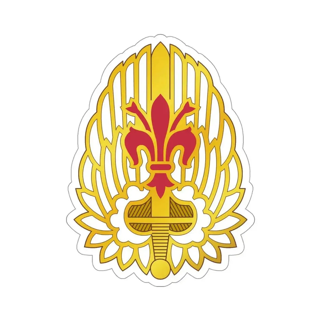 52nd Aviation Regiment (U.S. Army) STICKER Vinyl Die-Cut Decal 4 Inch - The Sticker Space