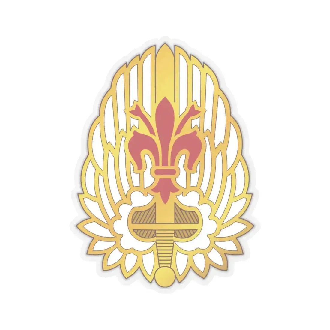 52nd Aviation Regiment (U.S. Army) STICKER Vinyl Kiss-Cut Decal 4 Inch Transparent - The Sticker Space